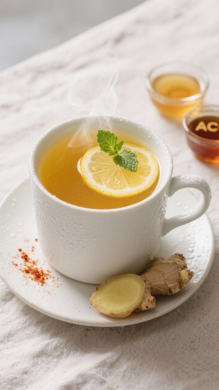 LEMON GINGER TEA